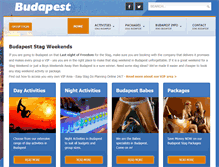 Tablet Screenshot of budapeststags.com